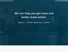 Tablet Screenshot of falaris.com